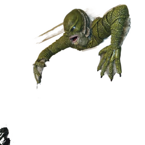 Creature from the Black Lagoon Grave Figure Model Living Room Outdoors Decor Lizard Man For Funny Halloween Gifts acacuss