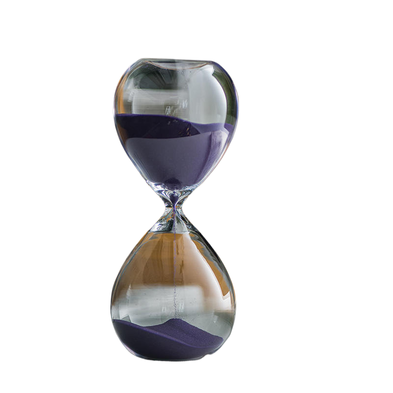 5/15/30/60 Minutes New Nordic Glass Droplet Time Hourglass Timer Creative Home Decoration Crafts Decoration Valentine's Day Gift acacuss