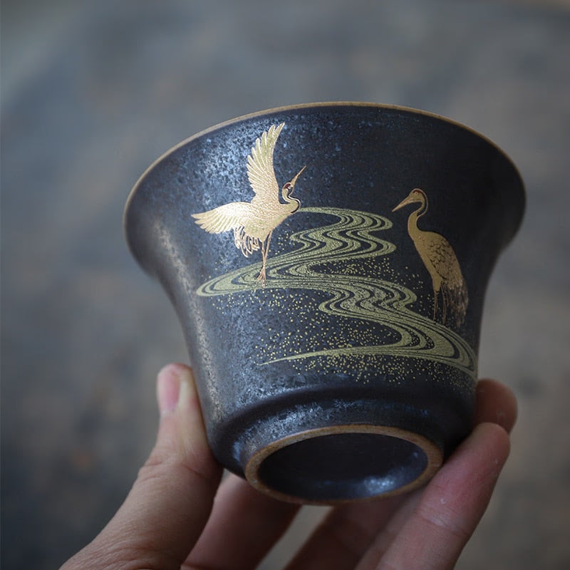 ceramic gaiwan tea cup handmade tureen chinese kung fu tea set drinkware acacuss