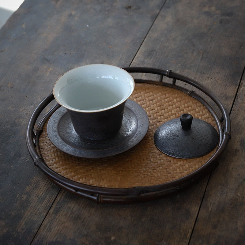 ceramic gaiwan tea cup handmade tureen chinese kung fu tea set drinkware acacuss