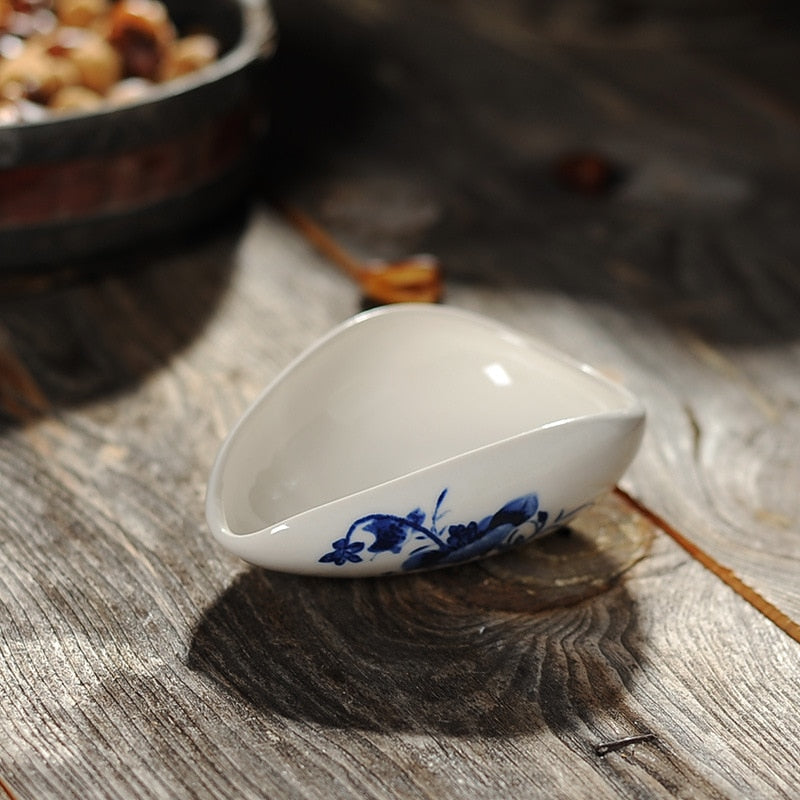 coffee and tea tools ceramic tea scoops ceramic accessories chinese kung fu tea set acacuss