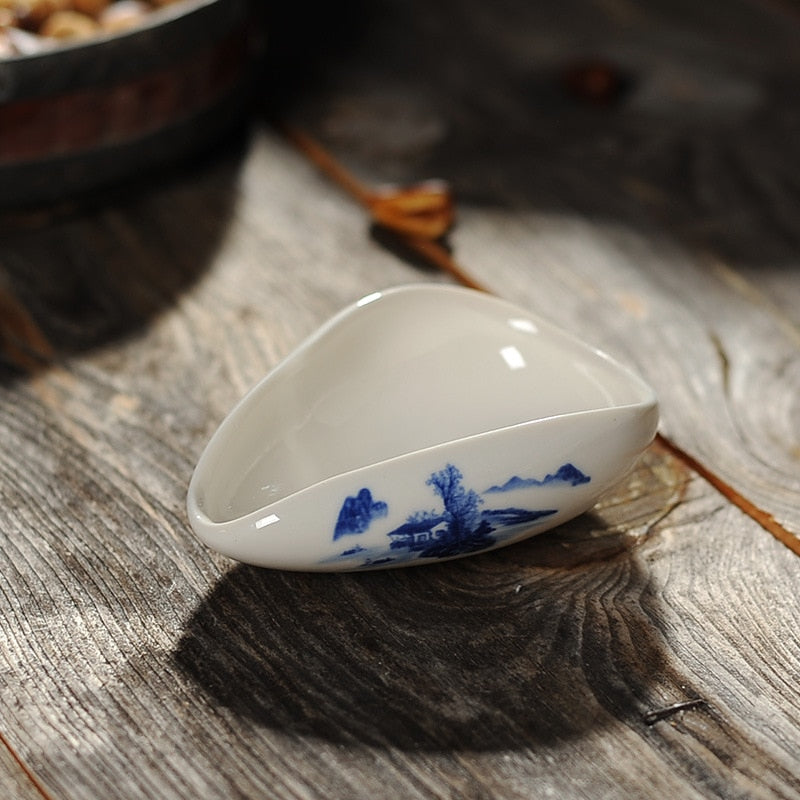 coffee and tea tools ceramic tea scoops ceramic accessories chinese kung fu tea set acacuss