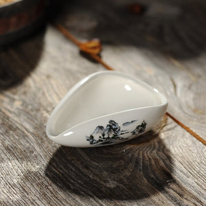 coffee and tea tools ceramic tea scoops ceramic accessories chinese kung fu tea set acacuss