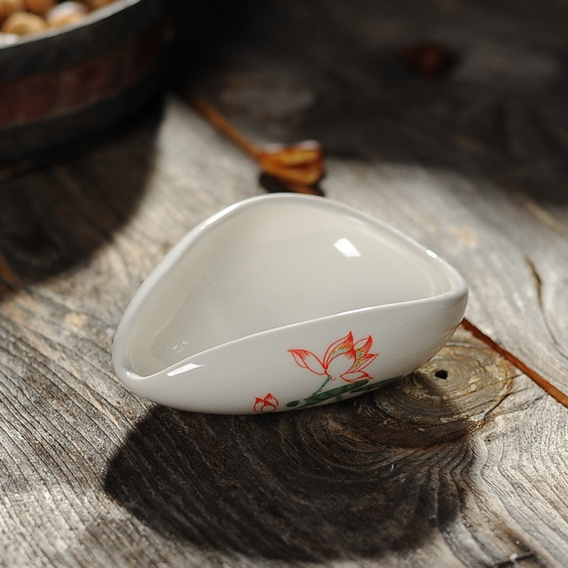 coffee and tea tools ceramic tea scoops ceramic accessories chinese kung fu tea set acacuss