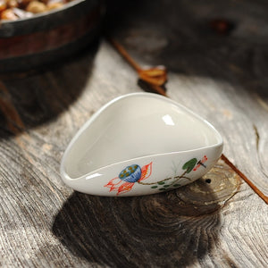 coffee and tea tools ceramic tea scoops ceramic accessories chinese kung fu tea set acacuss