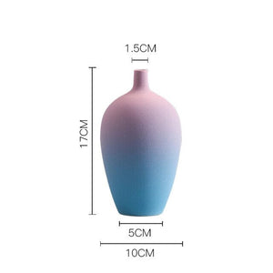 colorful flower vases acacuss