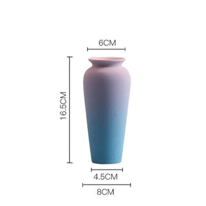 colorful flower vases acacuss