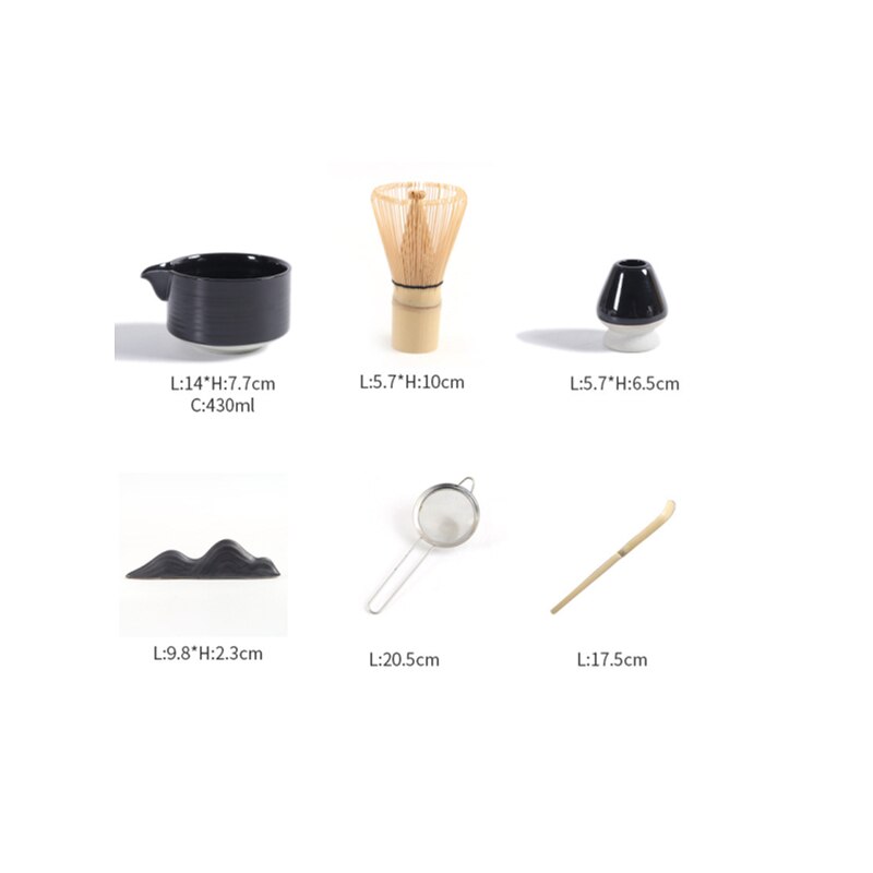 matcha tea sets tea accessories Japanese Tea tools set ceramic Tea bowl tea sets complete set Tea ceremony set Tea Spoon Scoop acacuss