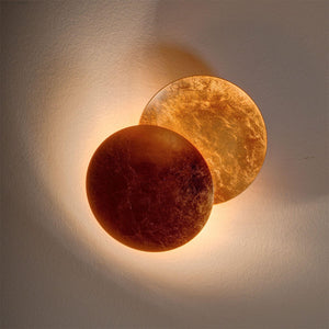 modern aisle corridor round wall lamp Bedroom Eclipse wall lighting Indoor bedside Lighting decoration Living room wall light acacuss