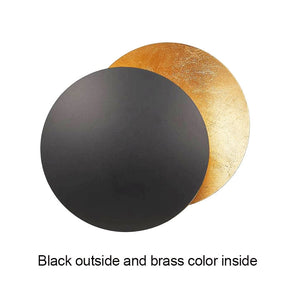 modern aisle corridor round wall lamp Bedroom Eclipse wall lighting Indoor bedside Lighting decoration Living room wall light acacuss