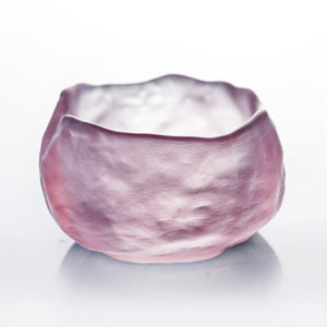 pink cups with handmade glass Japanese-style first snow master cup pink tea cups Kung Fu cups acacuss