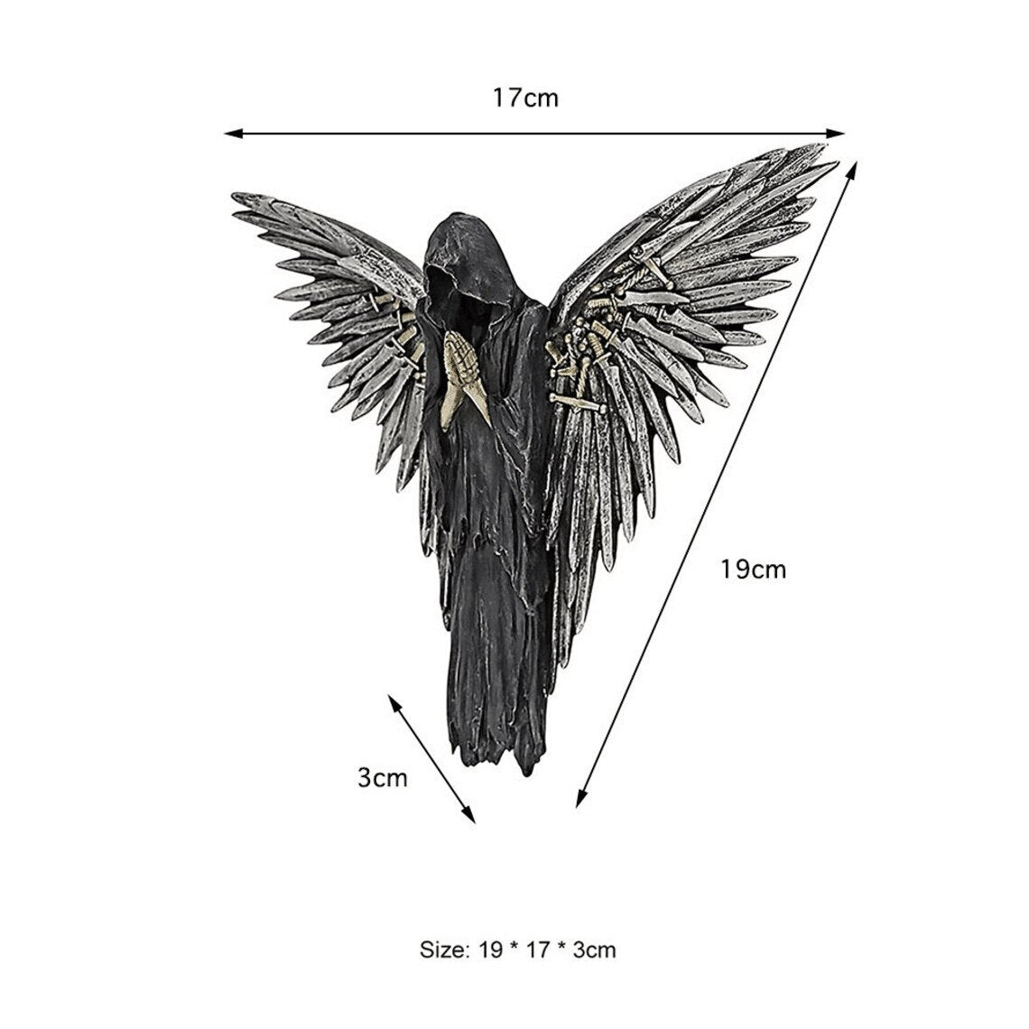 2023 New sculpture resin crafts pendant home decoration wall Halloween decoration home decor acacuss