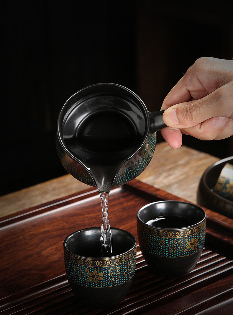 SET complet de service à thé Kung Fu automatique en céramique - ACACUSS
