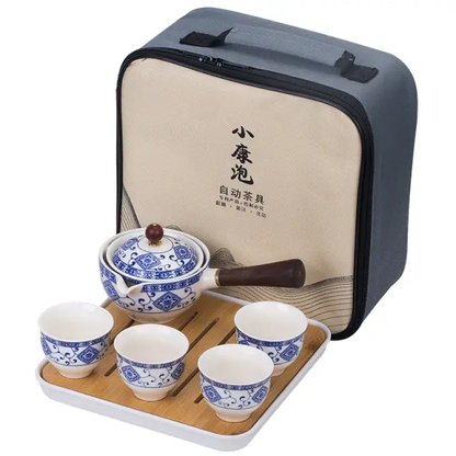Théière japonaise en céramique Peinte  à la main - ACACUSS