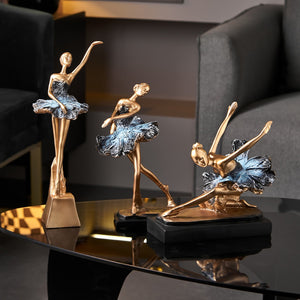 European Style Elegant Ballet Girl Decorative Ornaments Living Room Decoration Accessories Wine Cabinet Decoration Home Decor acacuss