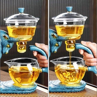 ACACUSS Loose leaf tea infuser for Herbal TEA Best tea Lover Gift | Bullish tea infuser Organic Tea Gift Box with tea strainer - ACACUSS