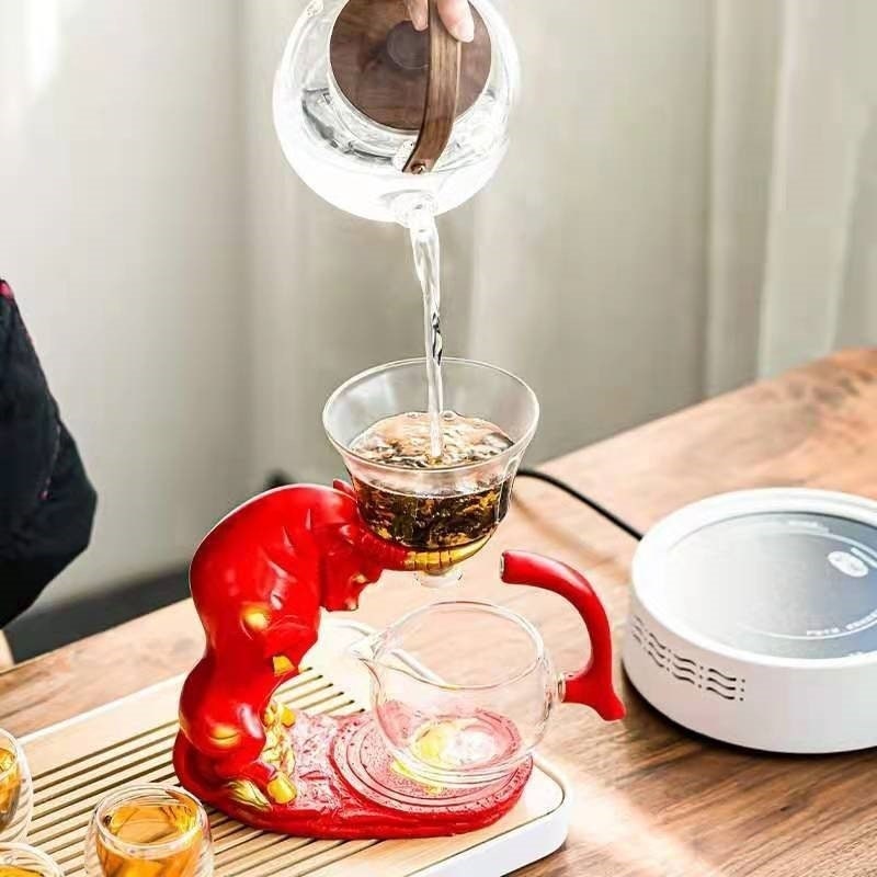 ACACUSS Loose leaf tea infuser for Herbal TEA Best tea Lover Gift | Bullish tea infuser Organic Tea Gift Box with tea strainer - ACACUSS