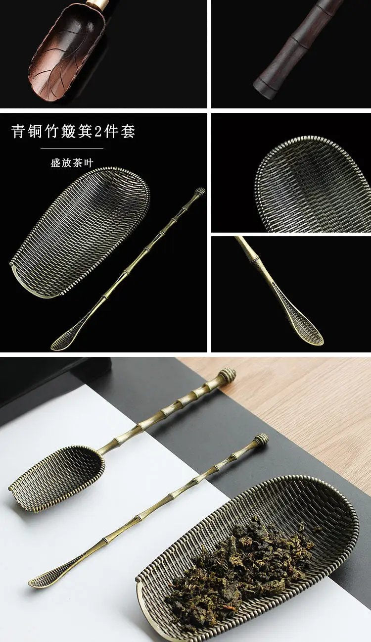 GongFU Pure Copper Teaspoons - ACACUSS