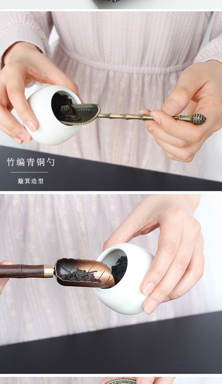 GongFU Pure Copper Teaspoons - ACACUSS
