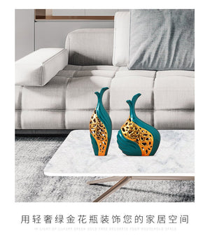 ACACUSS MID Century Modern Decor sculpture VASE Nordic Minimalist Decorative Ornaments Flower Arrangement -  Table centerpiece housewarming - ACACUSS