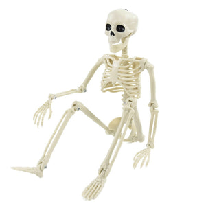 Halloween Fake Human Skull Bones Movable Decorations for Home Bar Haunted House Horror Props Ornament Toys Halloween Decoration acacuss