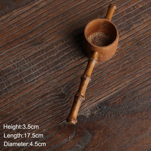Handmade Bamboo Japanese Tea Strainer - ACACUSS