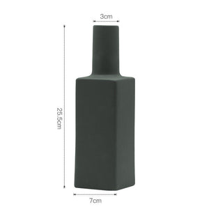 Handmade Ceramics Pottery Vase / Minimalist MID Century Modern Decor sculpture VASE Nordic Minimalist /Flower vase - ACACUSS