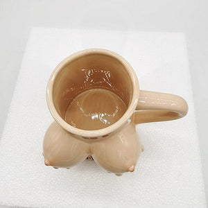Handmade boobs Mug - Large Tits MUG  450ml - acacuss