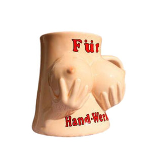 Handmade boobs Mug - Large Tits MUG  450ml - acacuss