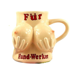 Handmade boobs Mug - Large Tits MUG  450ml - acacuss