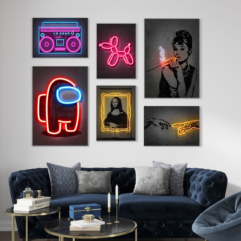 Neon Graffiti Art Pencipta
