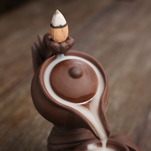 Incense Burner Clay - acacuss