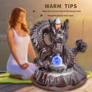 Incense Burner Dragon - acacuss