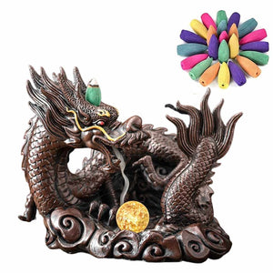 Incense Burner Dragon - acacuss