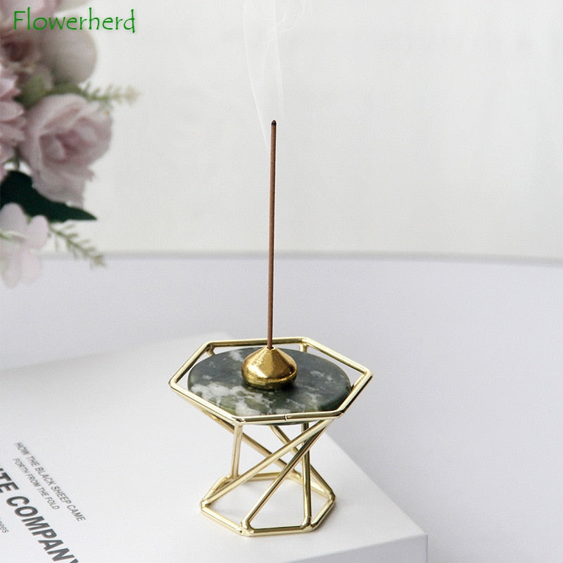Incense Burner Water Drop Incense Holder High Tripod Home Decoration Hand-held Middle East Arabian Incense Stick acacuss