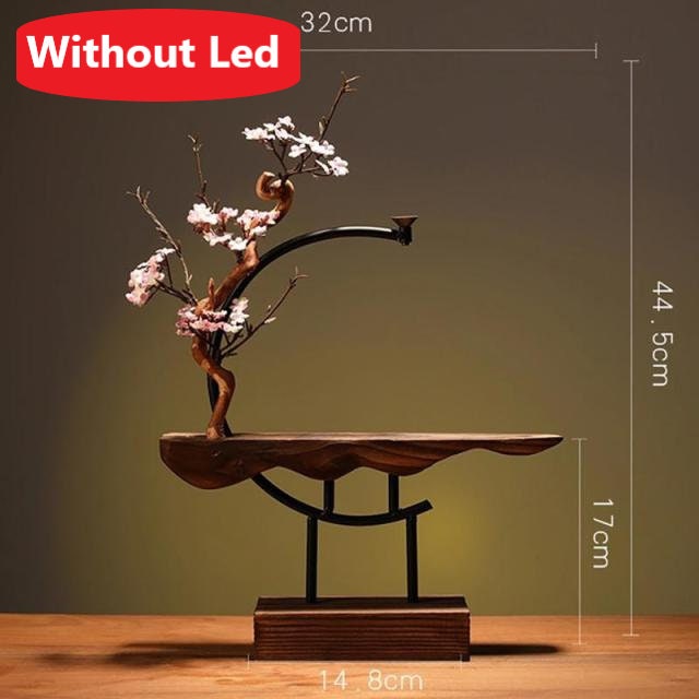 Waterfall Backflow Incense Burner Ladies Buddha Home Decoration Elk - Incense Stick Holder Buddha Decoration Ceramic Burner Handmade Flower - ACACUSS