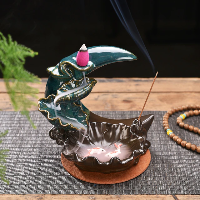Incense stick holder - Moon Incense Burner - acacuss