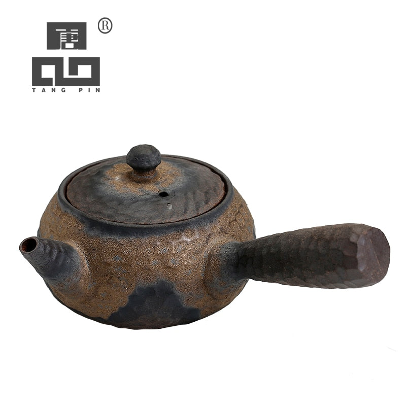 Japanese ceramic kyusu teapot kettle chinese kung fu tea pot drinkware 200ml acacuss