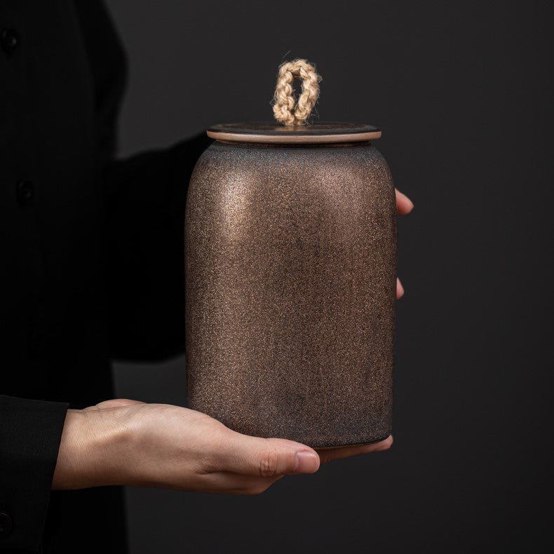 Japanische Teedosen aus Keramik