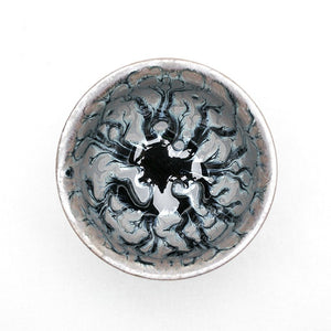 Jianzhan Unique Tree Style Handleless Tea Cups Grey Clay Tenmoku Glaze for Japanese Tea Ceremony Collection Decoration acacuss