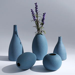 Jingdezhen Ceramic Vase Flower Vases For Flowers Homes Ware Modern Ins Simple Creative Hipster Vase Home Decoration Accessories acacuss