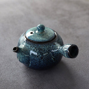 ACACUSS KYUSU Japanese Ceramic kiln stone grinding teapot 230 ml Thumb Chinese Tea Pot  Kung Fu Tea Pot - ACACUSS
