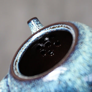 ACACUSS KYUSU Japanese Ceramic kiln stone grinding teapot 230 ml Thumb Chinese Tea Pot  Kung Fu Tea Pot - ACACUSS