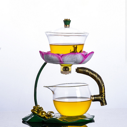 Lazy Kung Fu Tea Set Glass - acacuss