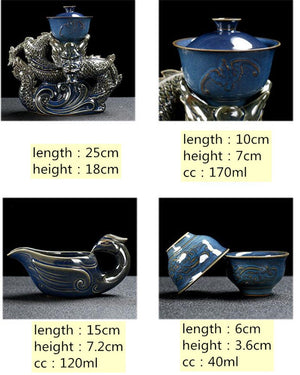 Loose leaf tea infuser for Herbal TEA Best tea Lover Gift Dragon - ACACUSS