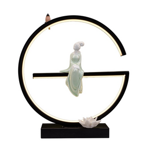Lotus Fountain Incense Holder - acacuss