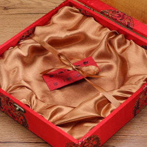 Luxurious Wooden Tea Box Organiser Pu'er Storage Boxes Tea Caddy China Kung Fu Tea Set Teaware Accessories Gift Seal Box Decoration - acacuss