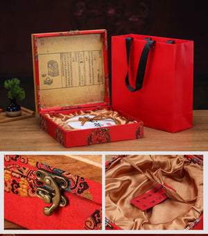 Luxurious Wooden Tea Box Organiser Pu'er Storage Boxes Tea Caddy China Kung Fu Tea Set Teaware Accessories Gift Seal Box Decoration - acacuss