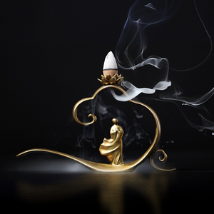 Luxury Brass Incense Burner acacuss
