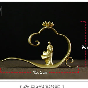 Luxury Brass Incense Burner acacuss
